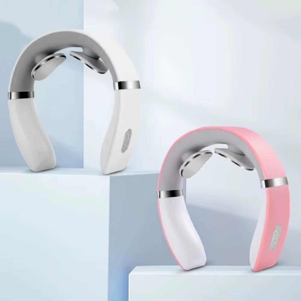 Portable Household Cervical Massager Mini Neck Shoulder Massager Deep Massage Neck Warm Pressing Neck Relaxers Pressing Care