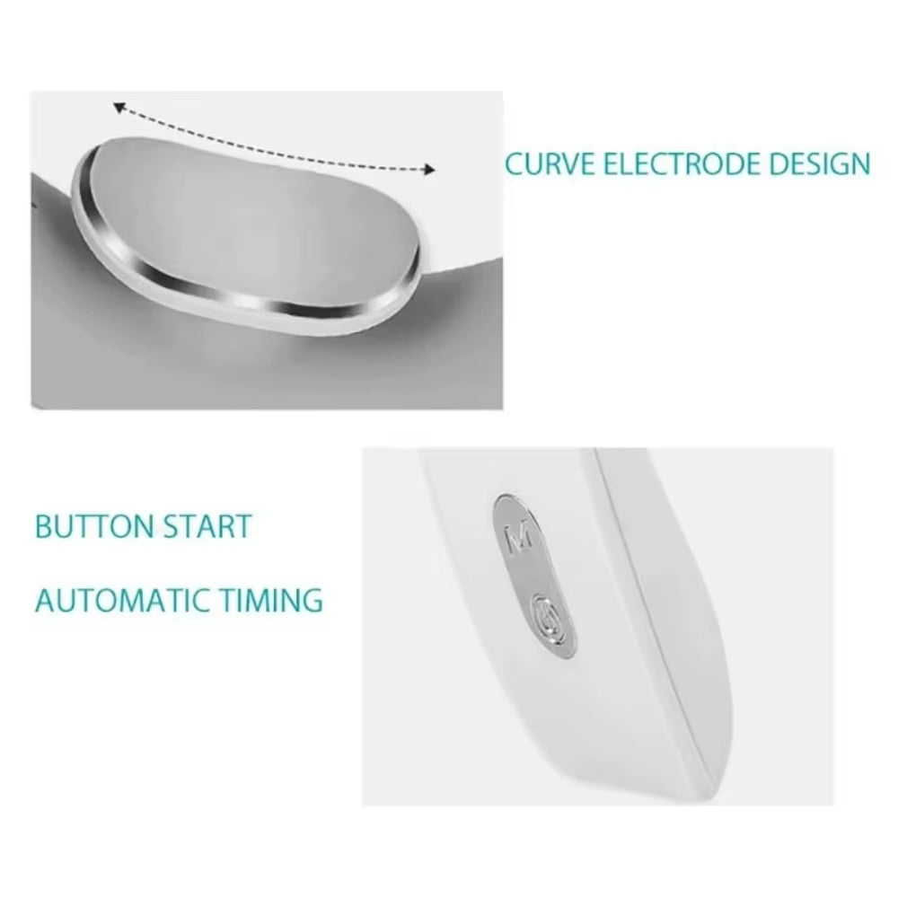 Portable Household Cervical Massager Mini Neck Shoulder Massager Deep Massage Neck Warm Pressing Neck Relaxers Pressing Care