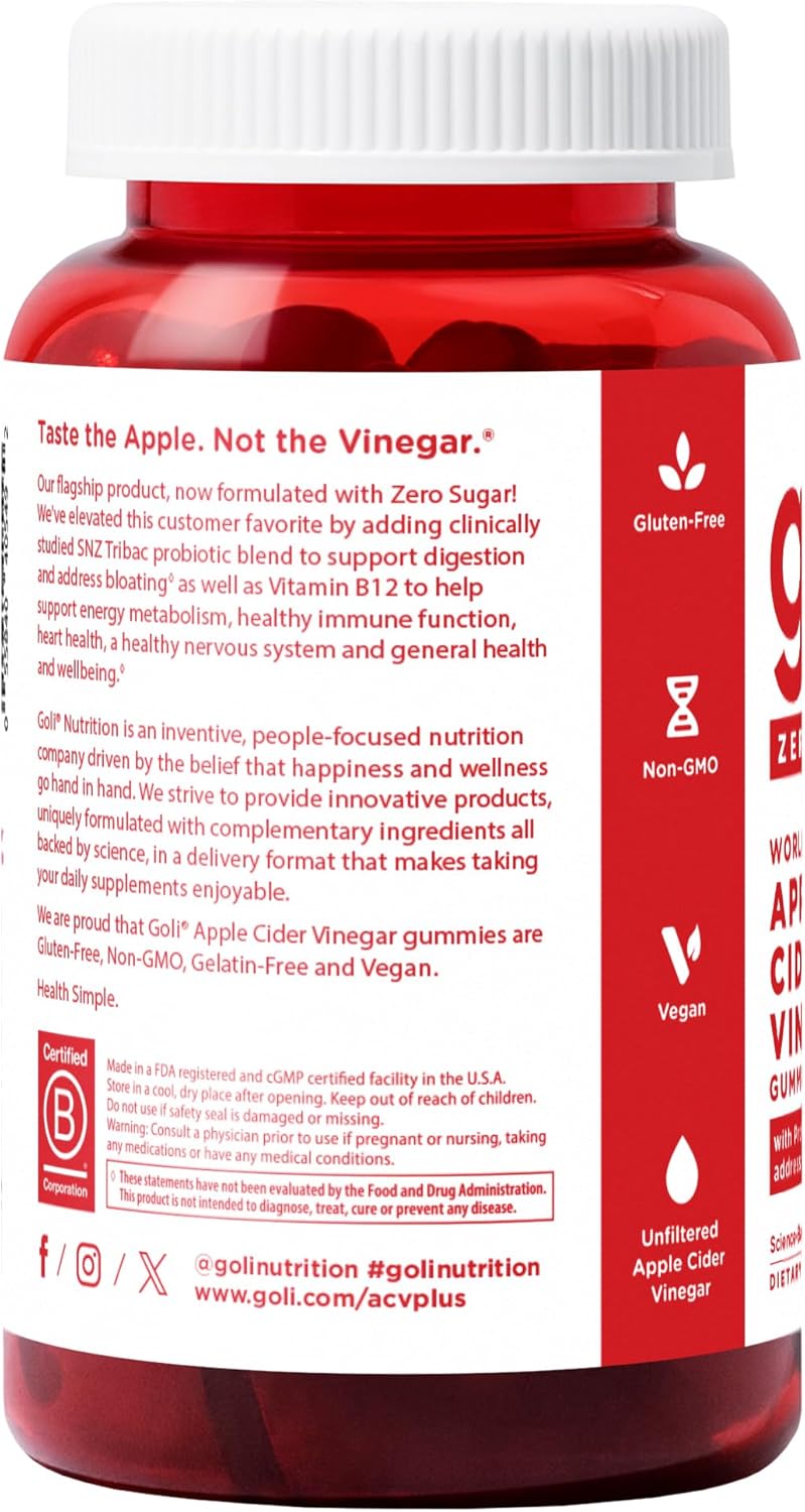 Goli Zero Sugar Gummies