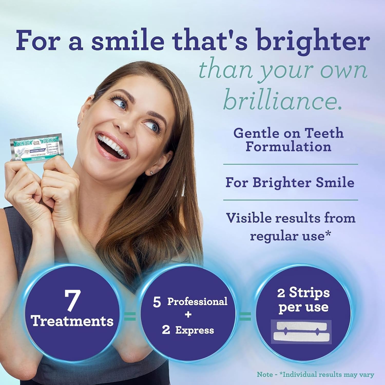 GuruNanda BrightSmile Whitening Strips