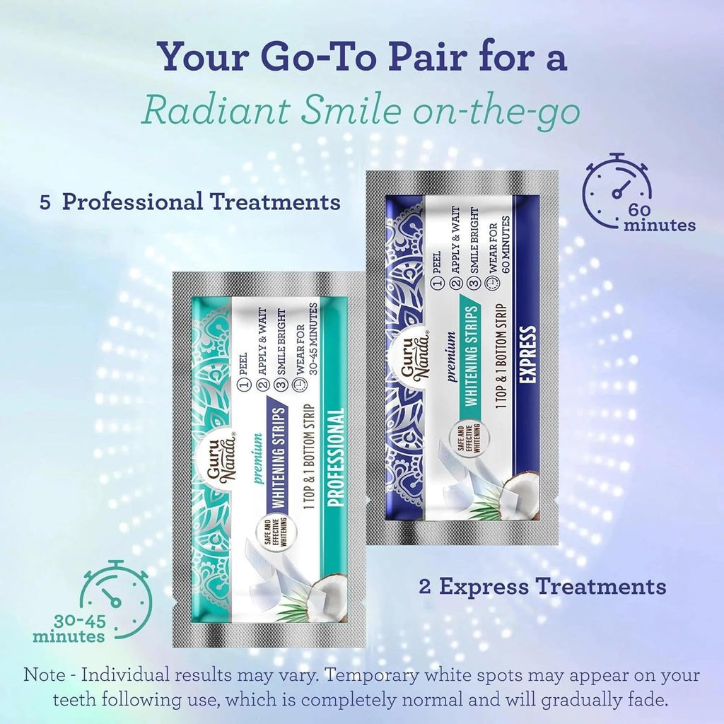 GuruNanda BrightSmile Whitening Strips