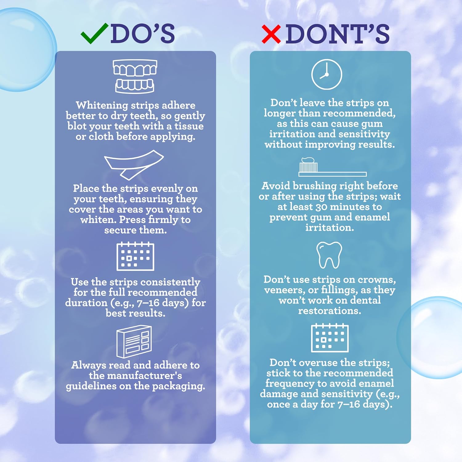 GuruNanda BrightSmile Whitening Strips